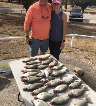 Lake Lewisville: Where the Crappie bite!